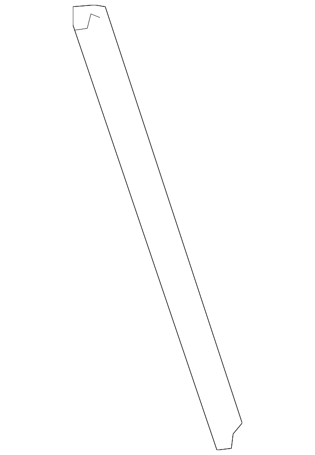 75573-52100 Деталь SIDE MOLDING, LEFT