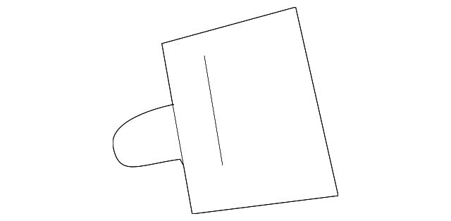 64828-52020 Деталь LIFT GATE GLASS CLIP, LEFT