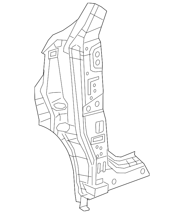 68246169AA Деталь HINGE PLR REINF, RIGHT