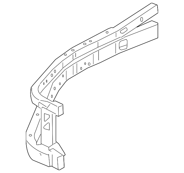55362306AG Деталь SIDE RAIL, RIGHT