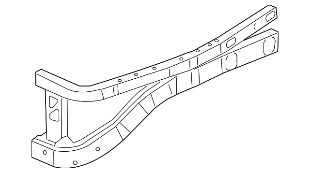 55362307AF Деталь SIDE RAIL, LEFT