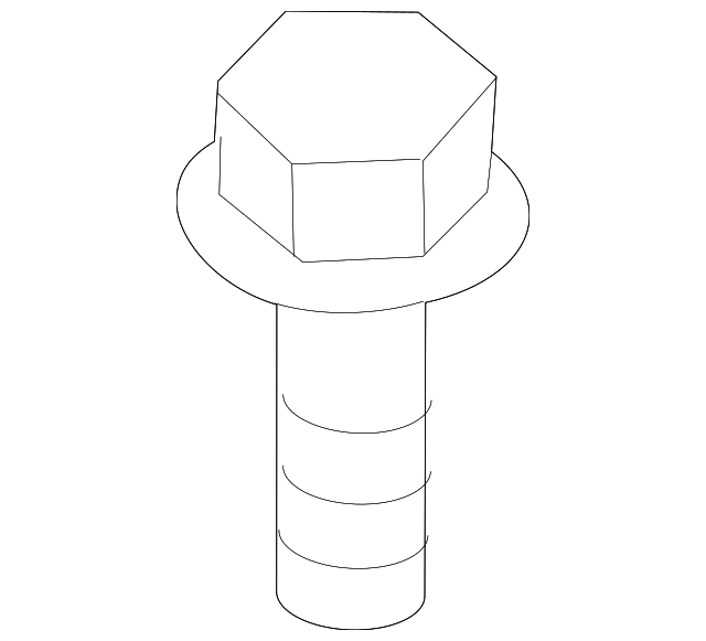 11519376 Деталь CENTER SUPPORT BOLT