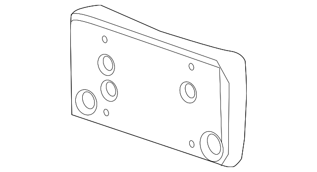 22933880 LICENSE BRACKET