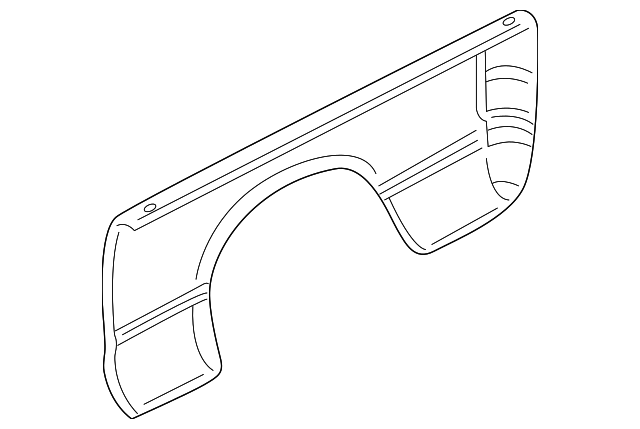 5140341AB Деталь OUTER PANEL, LEFT