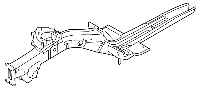 64601-1M010 Деталь RAIL ASSY, LEFT