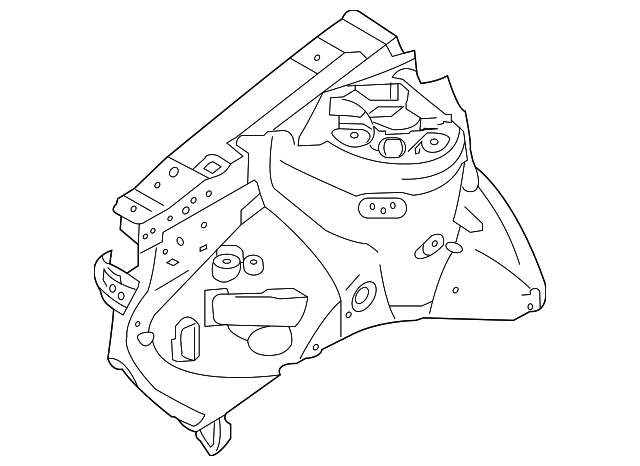 64502-1M010 Деталь APRON ASSY, RIGHT