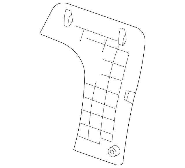 87640-ZS40E Деталь SEAT BACK PANEL