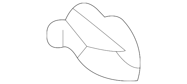 01554-00161 Деталь COWL TRIM CLIP, LEFT