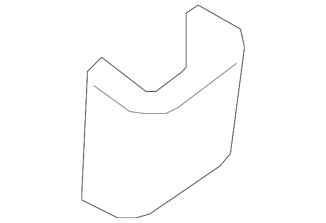 87836-ZT50B ANCHOR COVER, LEFT