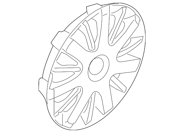 96417180 Деталь WHEEL COVER