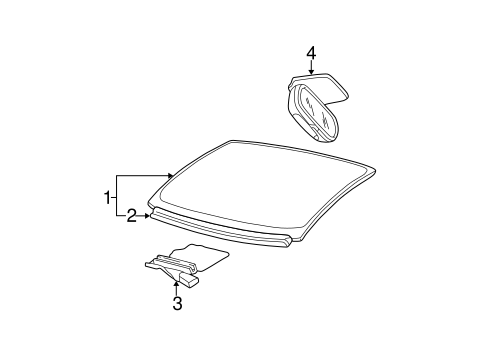 Beetle GLASS - WINDSHIELD