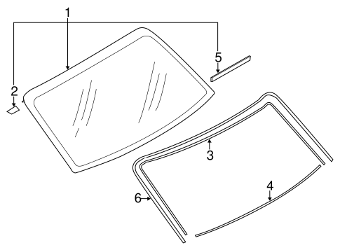 Impreza GLASS & HARDWARE - BACK