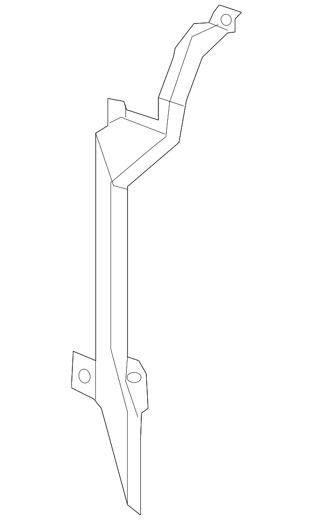 62823-3NA0A Деталь AIR GUIDE, LEFT
