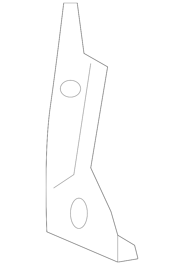 5305A331 Деталь WHEELHOUSE PANEL, LEFT