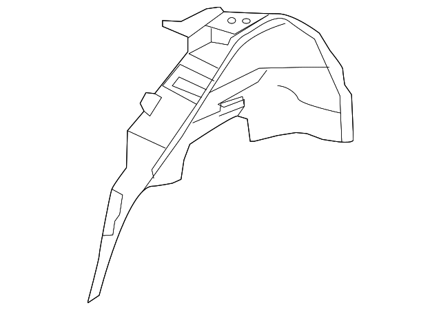 5228A201 Деталь OUTER WHEELHOUSE, LEFT