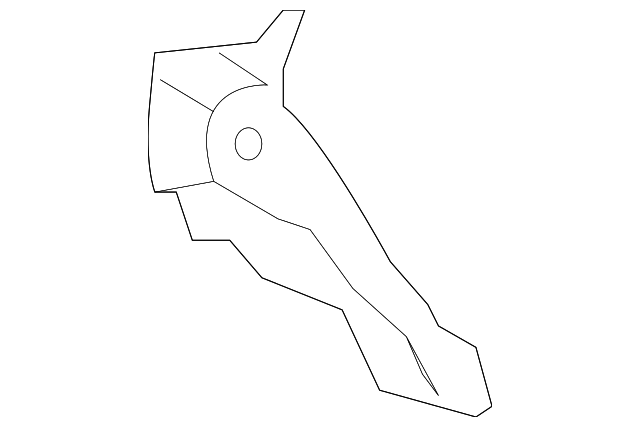 5281A251 Деталь END PANEL, LEFT