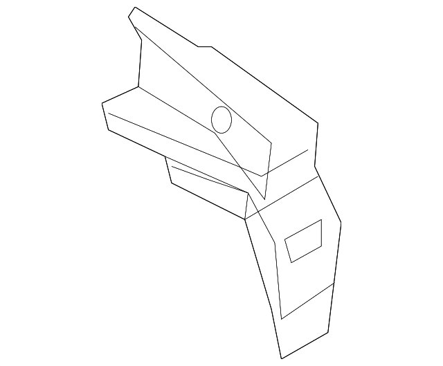 5314A291 Деталь CORNER REINF, LEFT