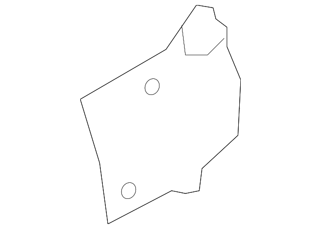 5301D033 Деталь LOWER EXTN, LEFT