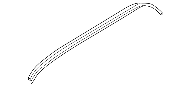 768420W011 Деталь DRIP W'STRIP, RIGHT