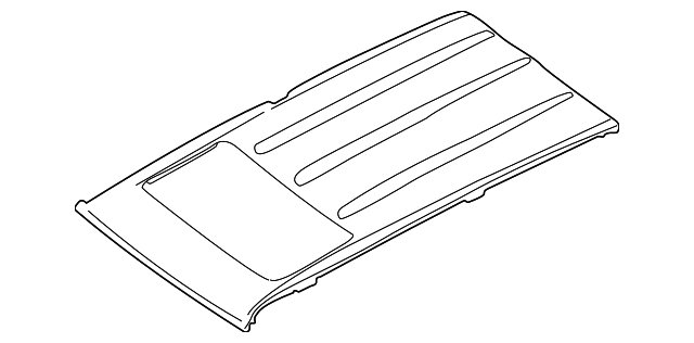 731120W035 Деталь ROOF PANEL