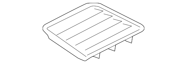 211-831-02-36-9B51 Деталь VENT GRILLE, RIGHT