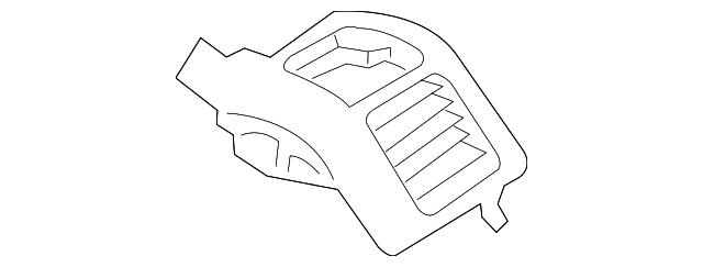211-830-06-54-7241 Деталь VENT GRILLE, RIGHT