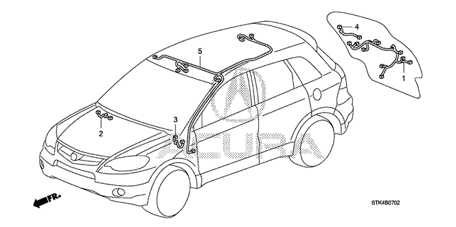 RDX WIRE HARNESS (3)