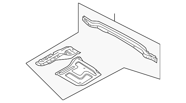 41-12-7-064-668 Деталь FLOOR PAN ASSY