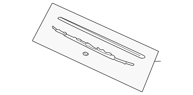 98350-26500 Деталь WIPER BLADE, LEFT