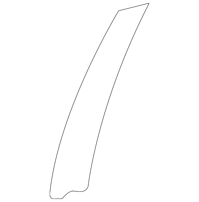 75923-52060 Деталь BLACK OUT TAPE, RIGHT