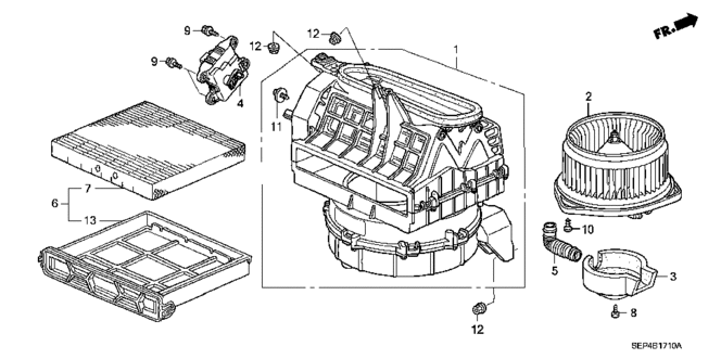 TL HEATER BLOWER