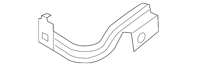 281681MA0A Деталь PEDESTRIAN SPKR BRACKET, RIGHT