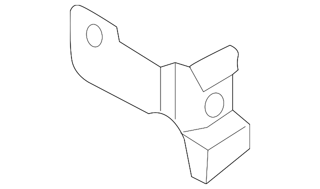 281691MA0A Деталь PEDESTRIAN SPKR BRACKET, LEFT