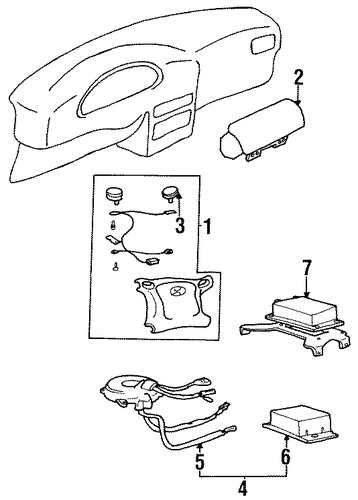 Accent AIR BAG COMPONENTS