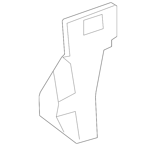 52155-53060 Деталь LOWER SUPPORT, RIGHT