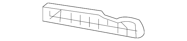 52158-53060 Деталь UPPER SUPPORT, LEFT