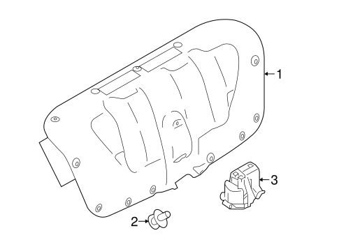 Legacy INTERIOR TRIM - TRUNK