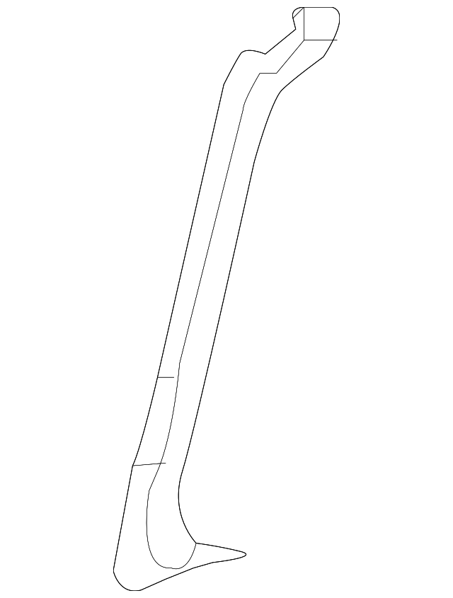 23451112 Деталь SIDE COVER, RIGHT