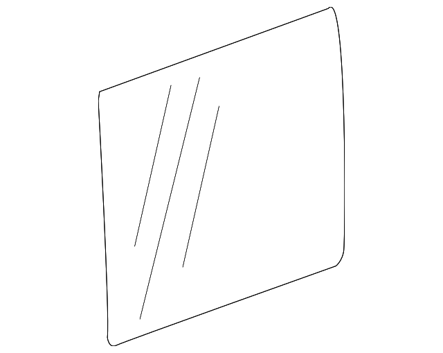 23451109 Деталь MOVEABLE GLASS