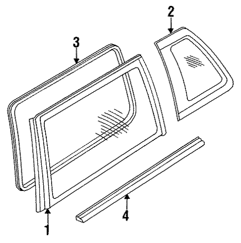 Expo LRV GLASS & HARDWARE