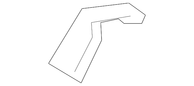 86677-C6000 Деталь BUMPER COVER SIDE BRACKET, LEFT
