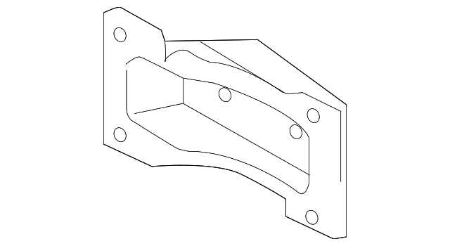 86641-C6000 Деталь MOUNT BRACKET, LEFT