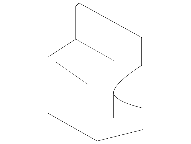 86635-C6200 Деталь IMPACT BAR CENTER BRACKET