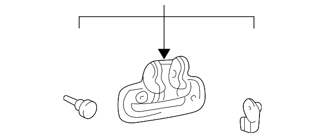 69240-AC020-C0 HANDLE, OUTSIDE, LEFT
