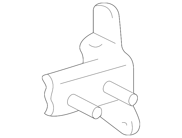 68780-AC010 LOWER HINGE, LEFT