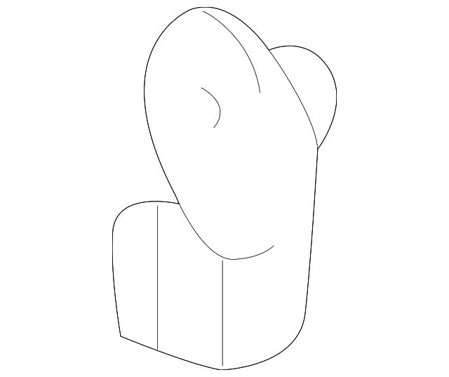 69293-AC020 HANDLE, OUTSIDE SNAP, LEFT