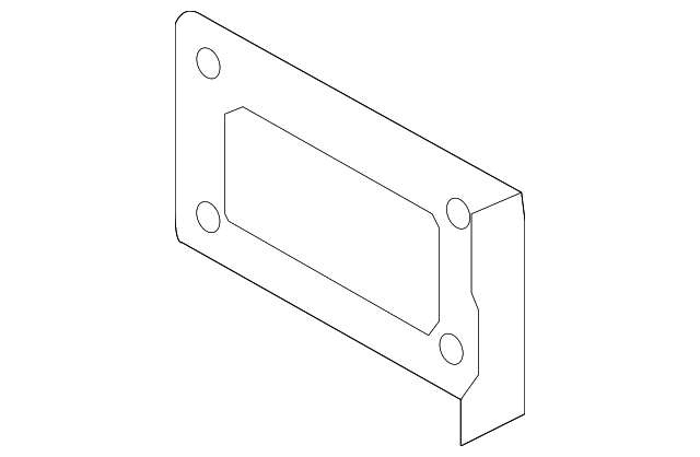 96112-2F200 Деталь RADIO BRACKET, LEFT