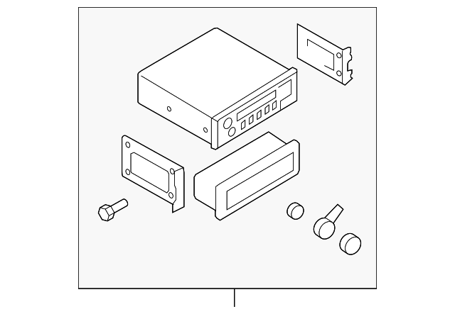 96150-2F100R Деталь RADIO