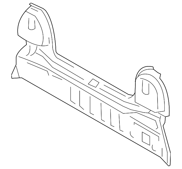 6550085Z10 Деталь REAR BODY PANEL