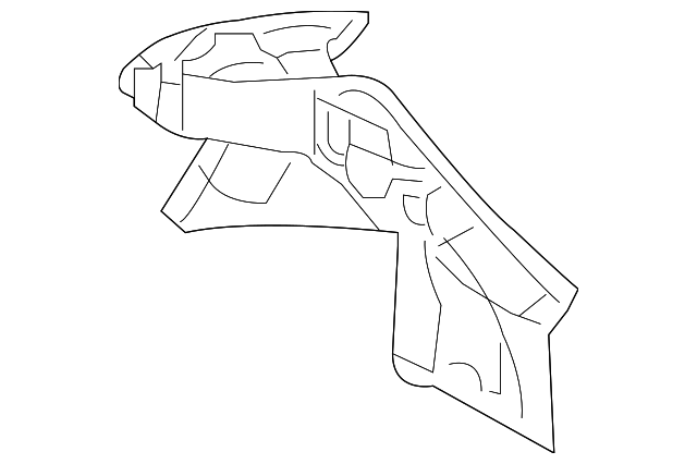 6414085Z10 Деталь TAIL LAMP POCKET, RIGHT